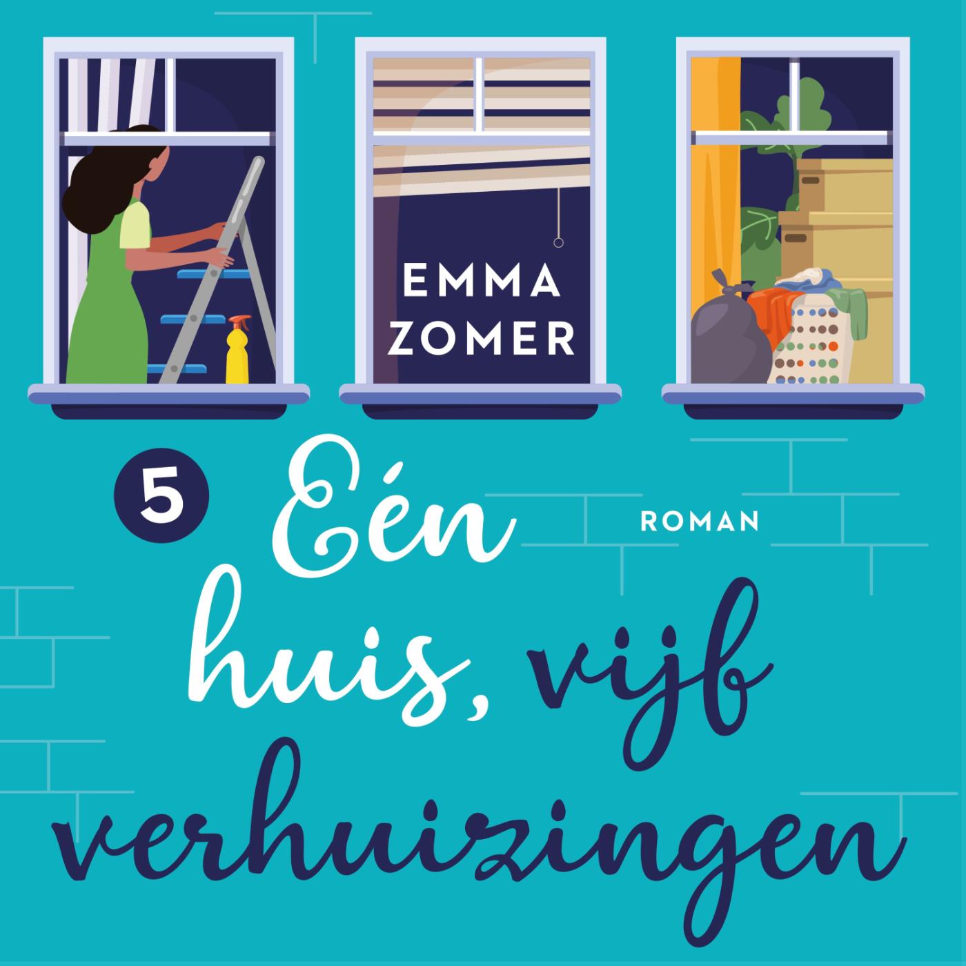 Omslag van Eén huis, vijf verhuizingen