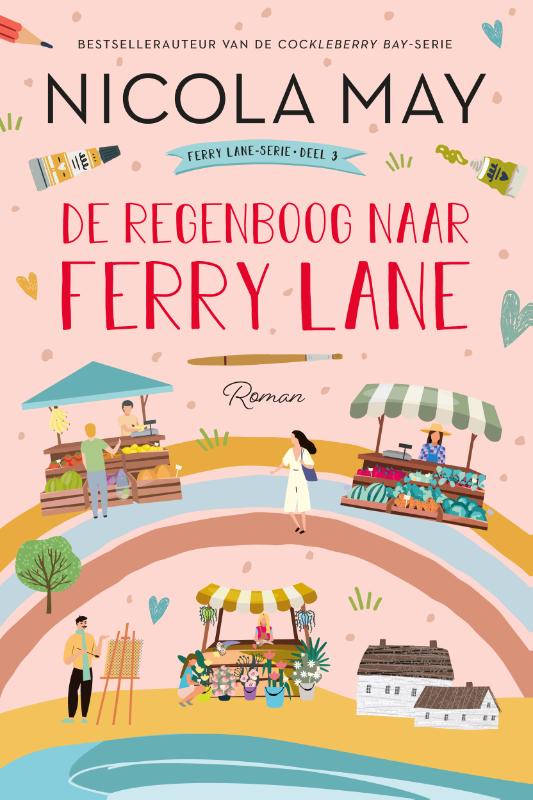 Omslag van De regenboog naar Ferry Lane