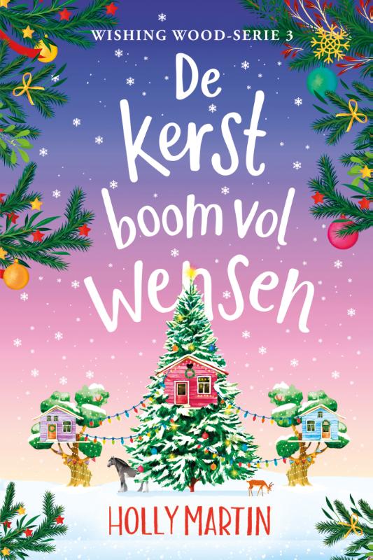Omslag van De kerstboom vol wensen