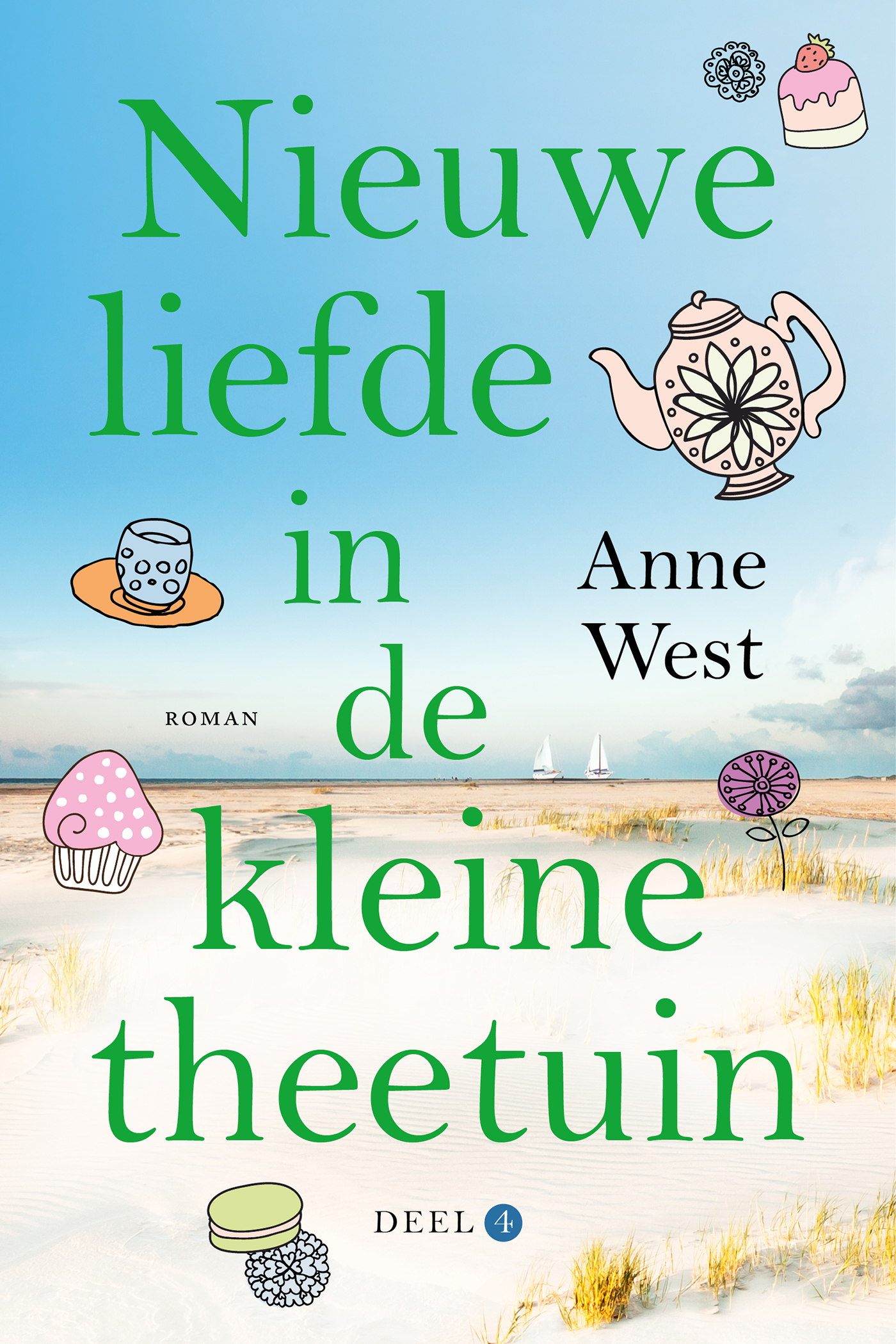 Omslag van Nieuwe liefde in de kleine theetuin