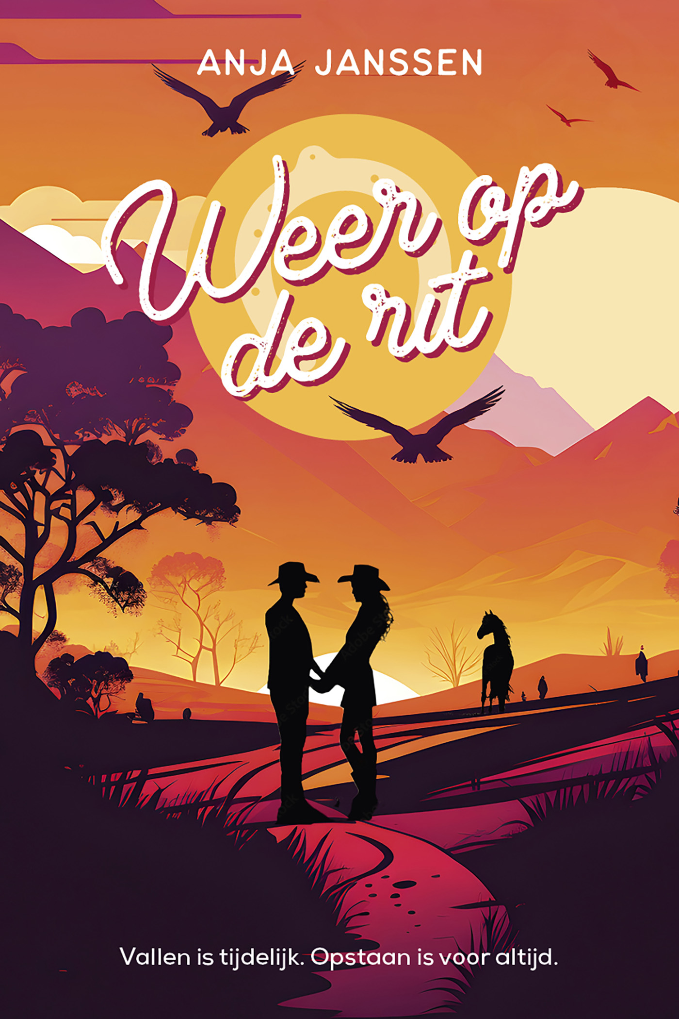 Omslag van Weer op de rit
