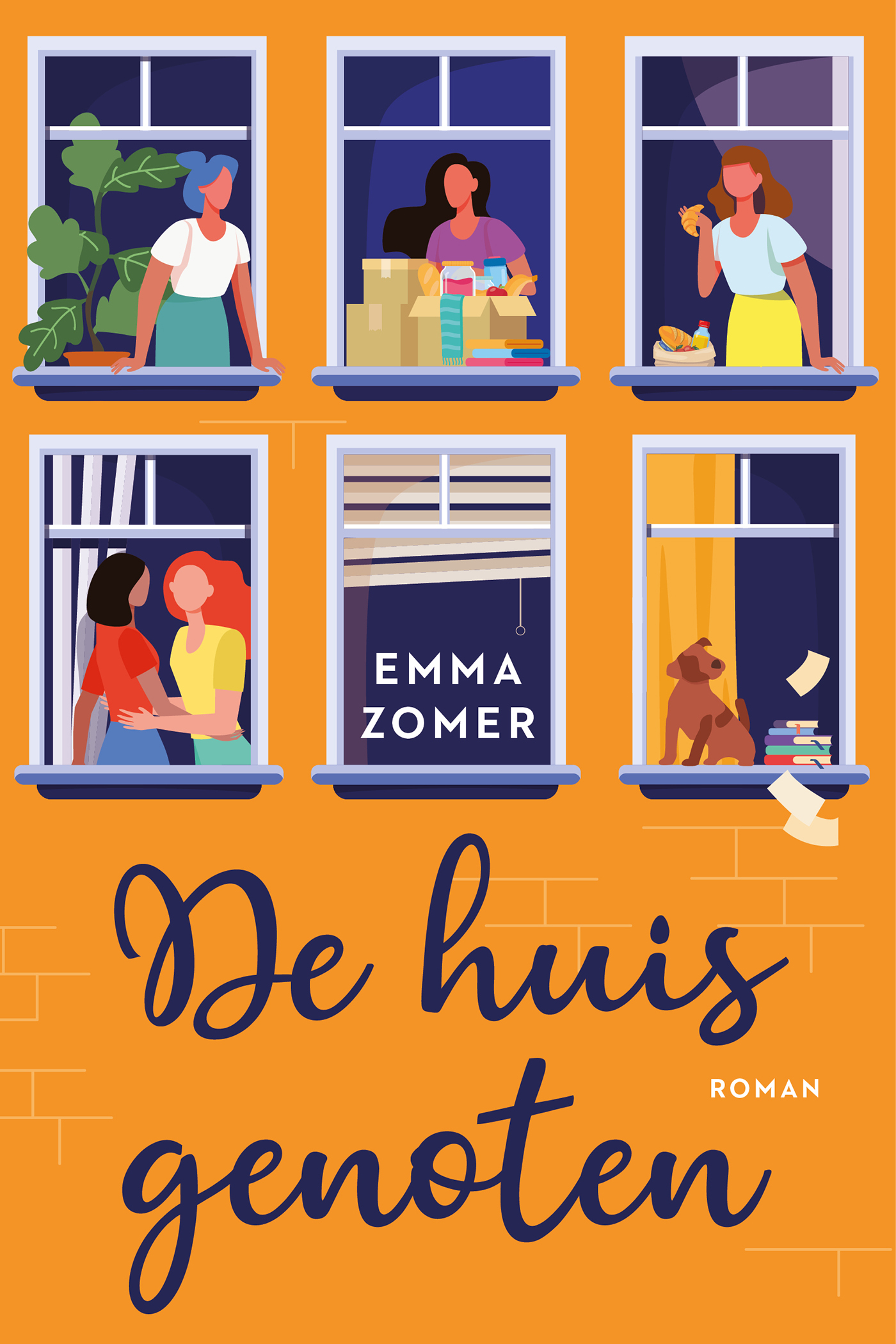 Omslag van De huisgenoten
