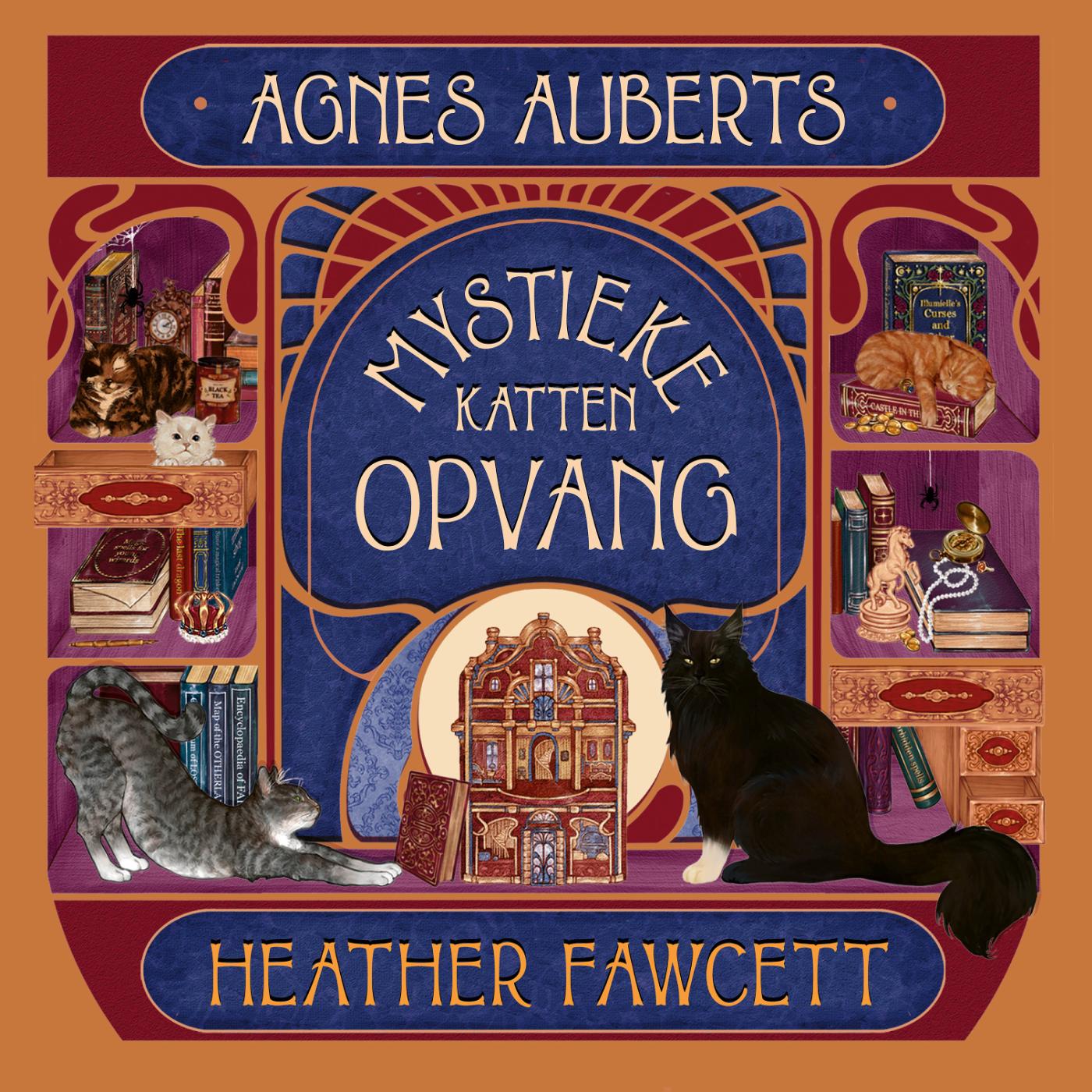 Omslag van Agnes Auberts mystieke kattenopvang