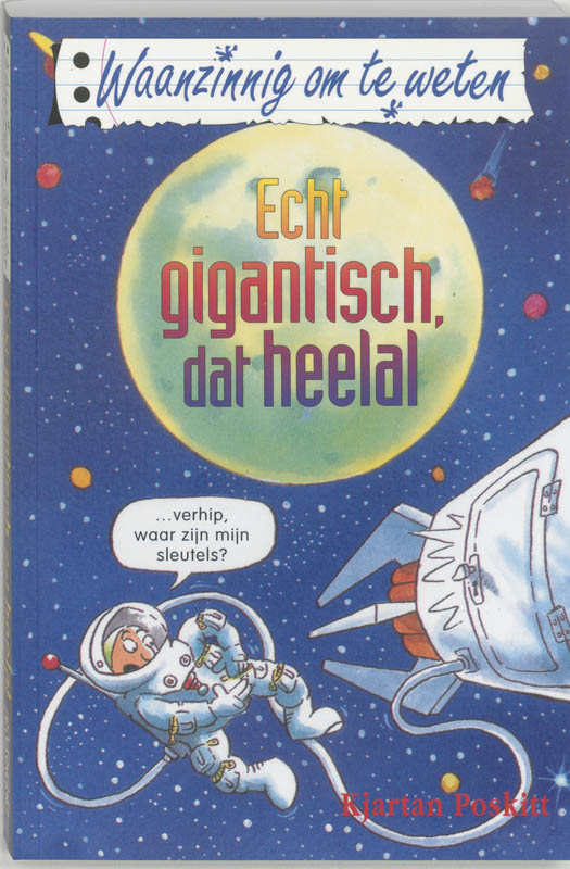 Omslag van Echt gigantisch, dat heelal