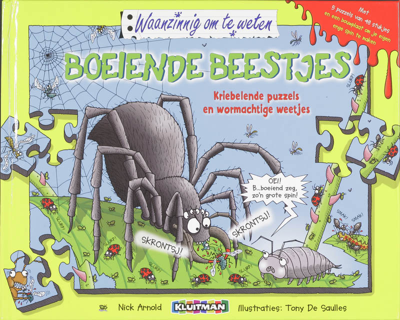 Omslag van Kriebelende puzzels