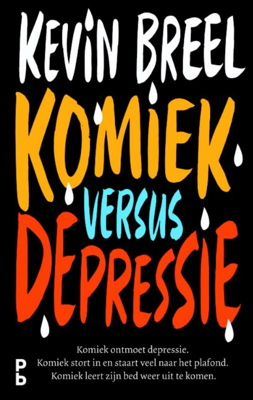 Omslag van Komiek versus depressie
