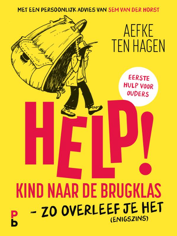 Omslag van Help! kind naar de brugklas