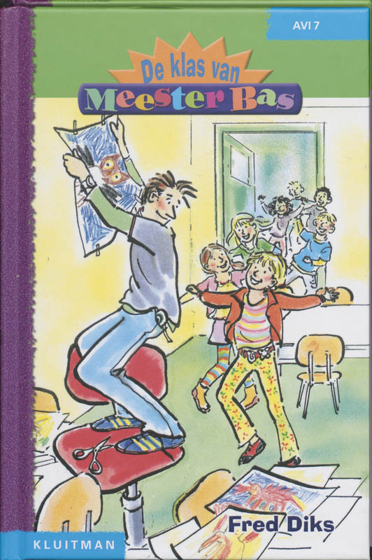 Omslag van De klas van meester Bas