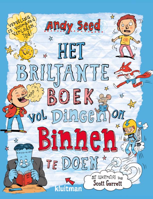 Omslag van Het briljante boek vol dingen om binnen te doen