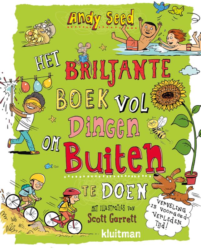 Omslag van Het briljante boek vol dingen om buiten te doen
