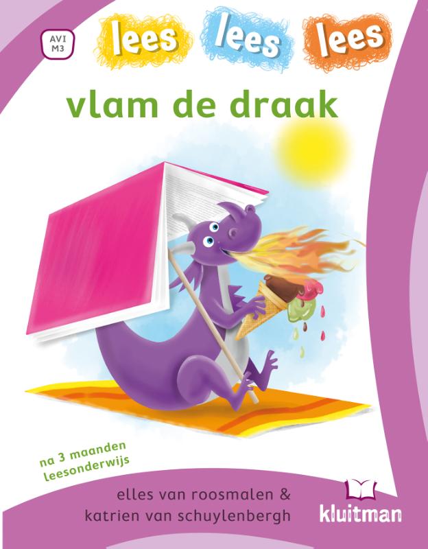 Omslag van vlam de draak