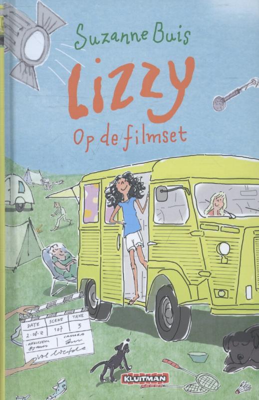 Omslag van Lizzy op de filmset
