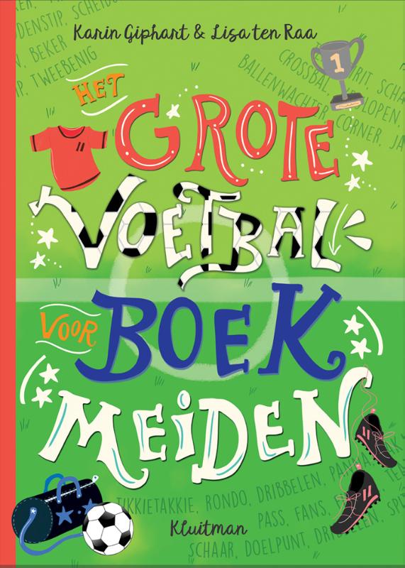 Omslag van Het grote voetbalboek voor meiden
