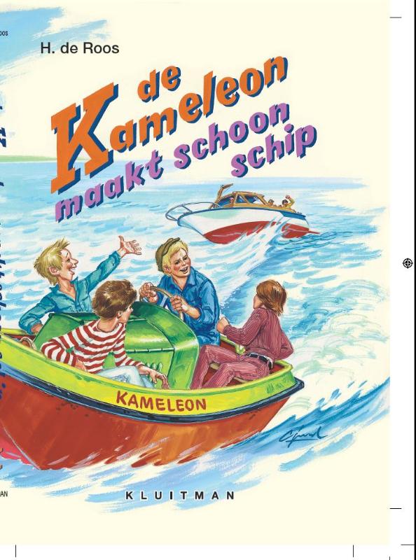Omslag van De Kameleon maakt schoon schip