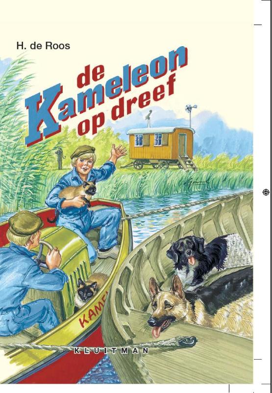 Omslag van De Kameleon op dreef