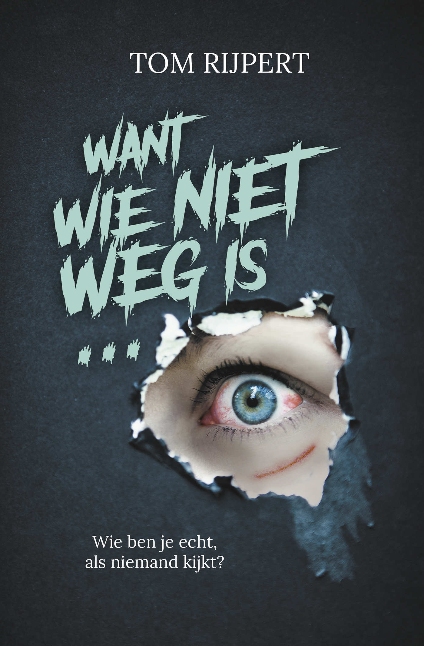 Omslag van Want wie niet weg is...