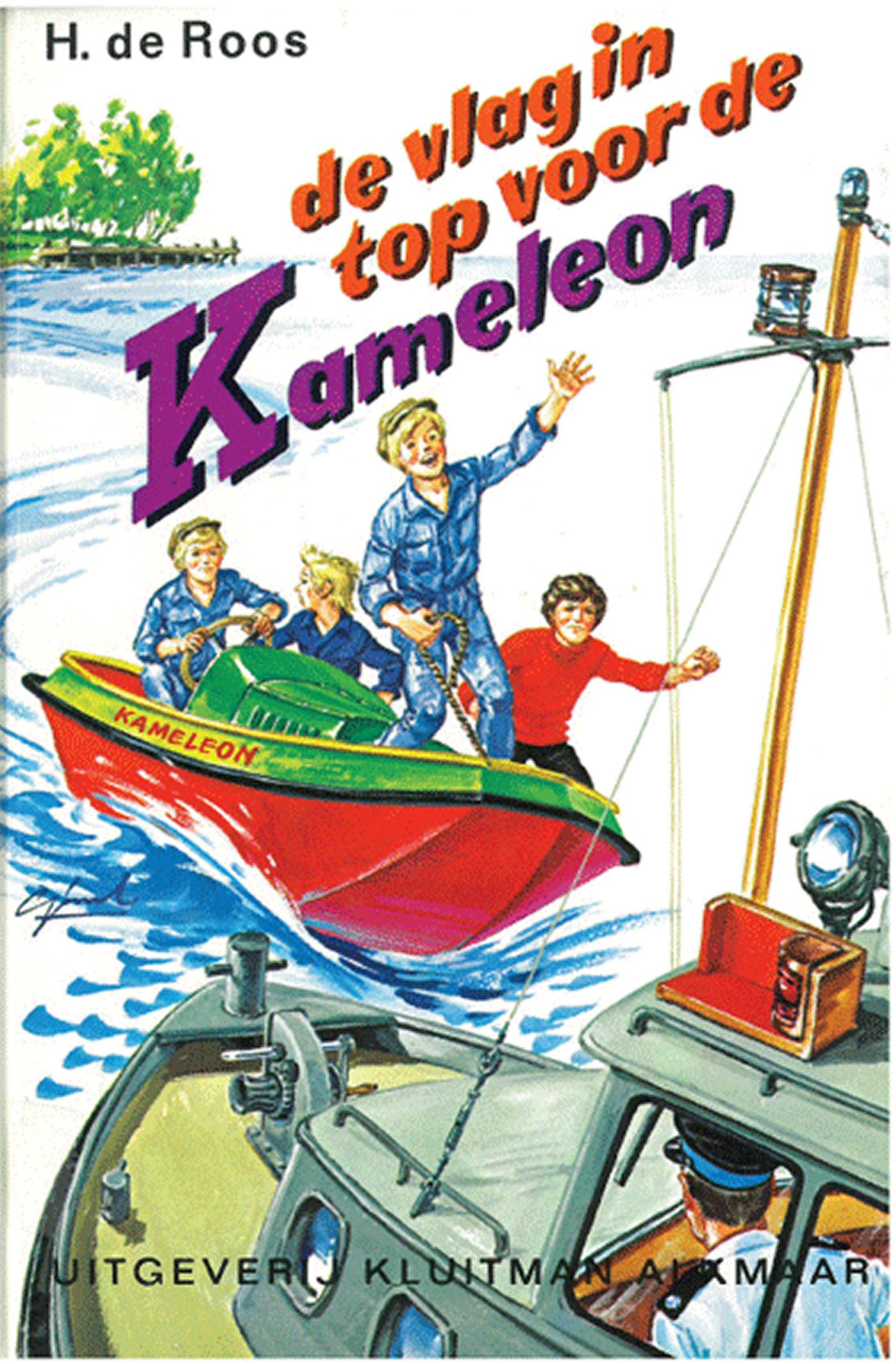 Omslag van De vlag in top voor de Kameleon