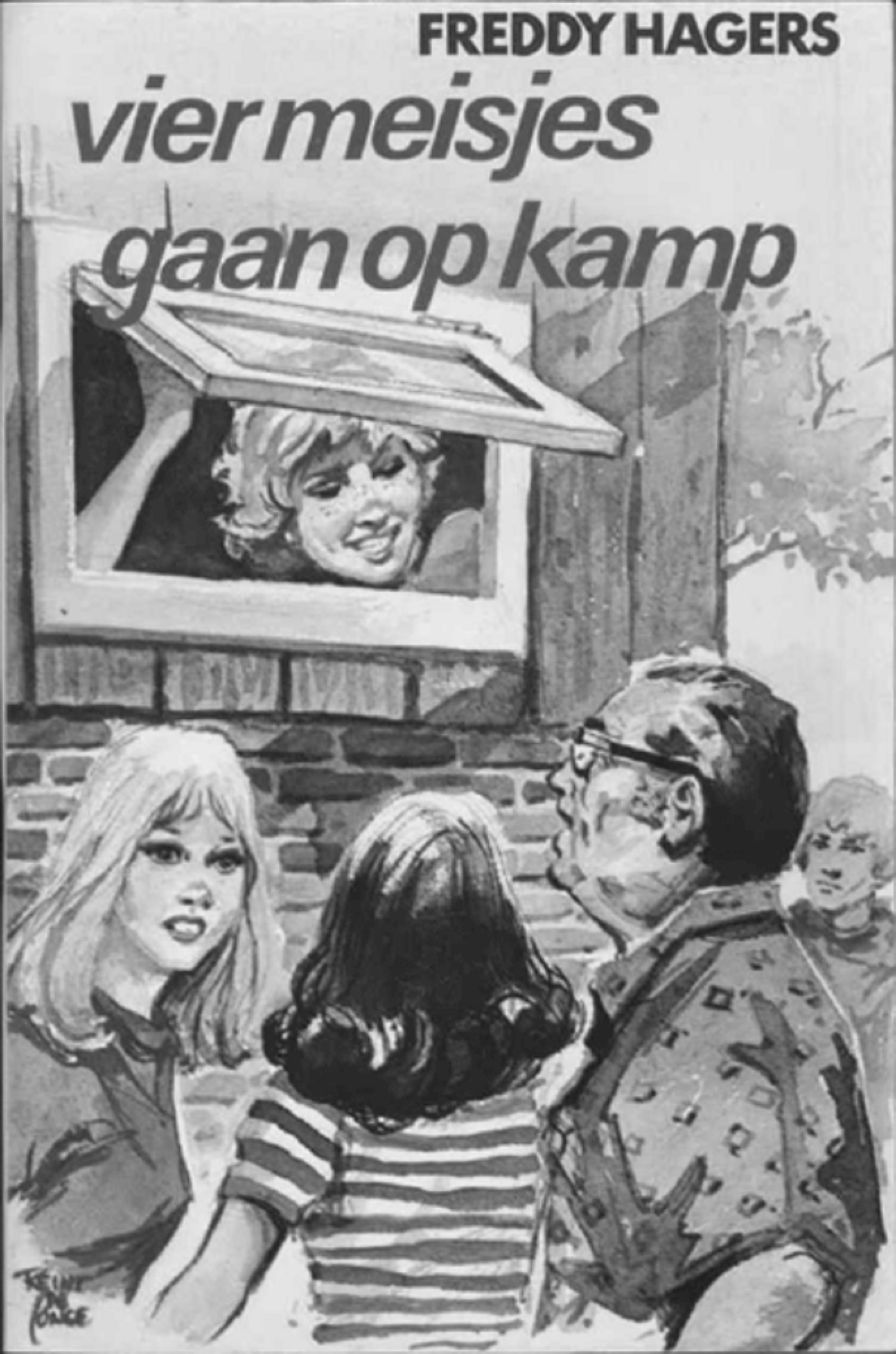 Omslag van Vier meisjes gaan op kamp