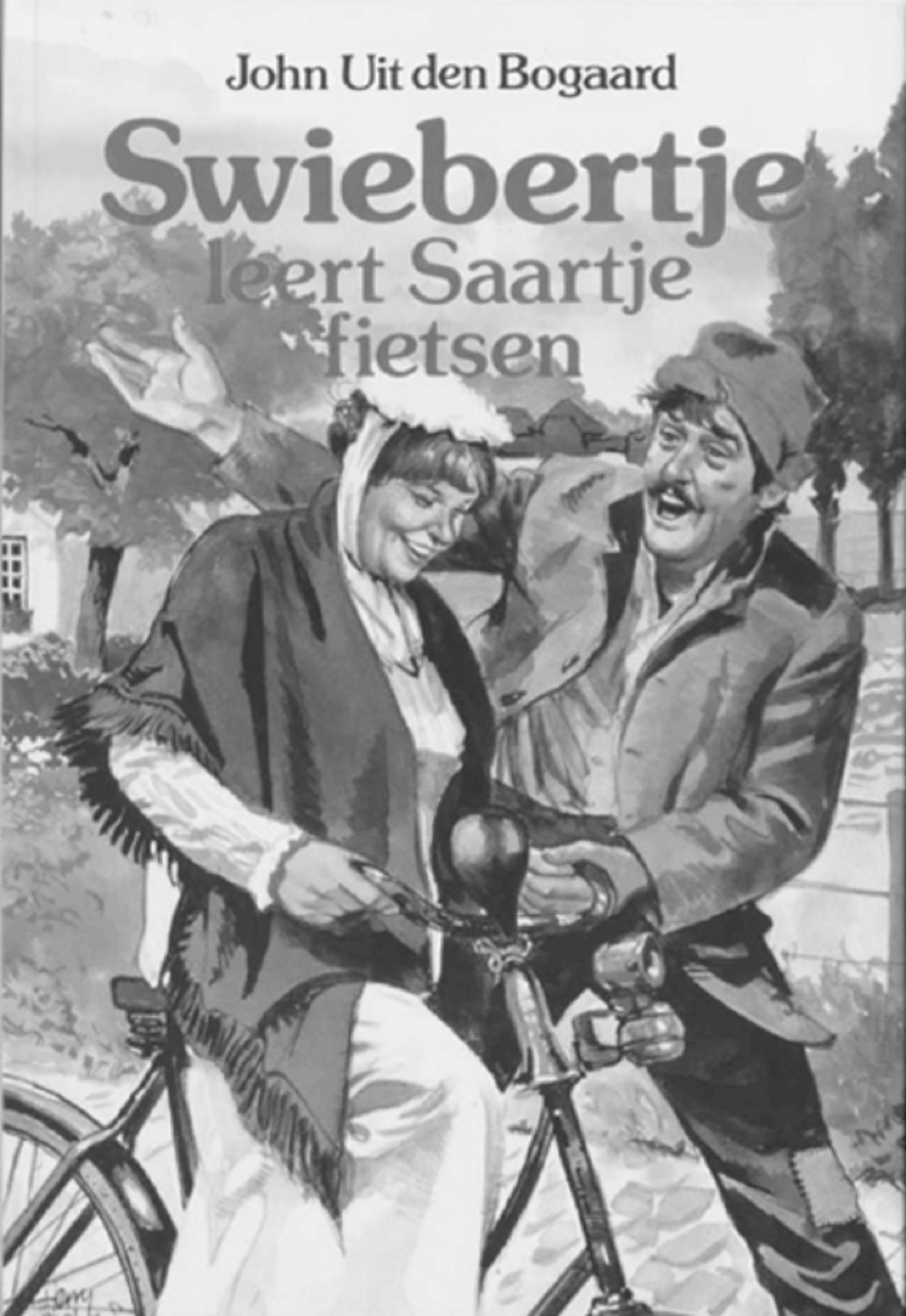 Omslag van Swiebertje leert Saartje fietsen