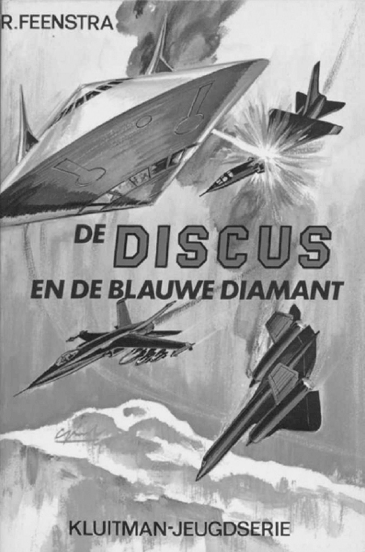 Omslag van De Discus en de blauwe diamant