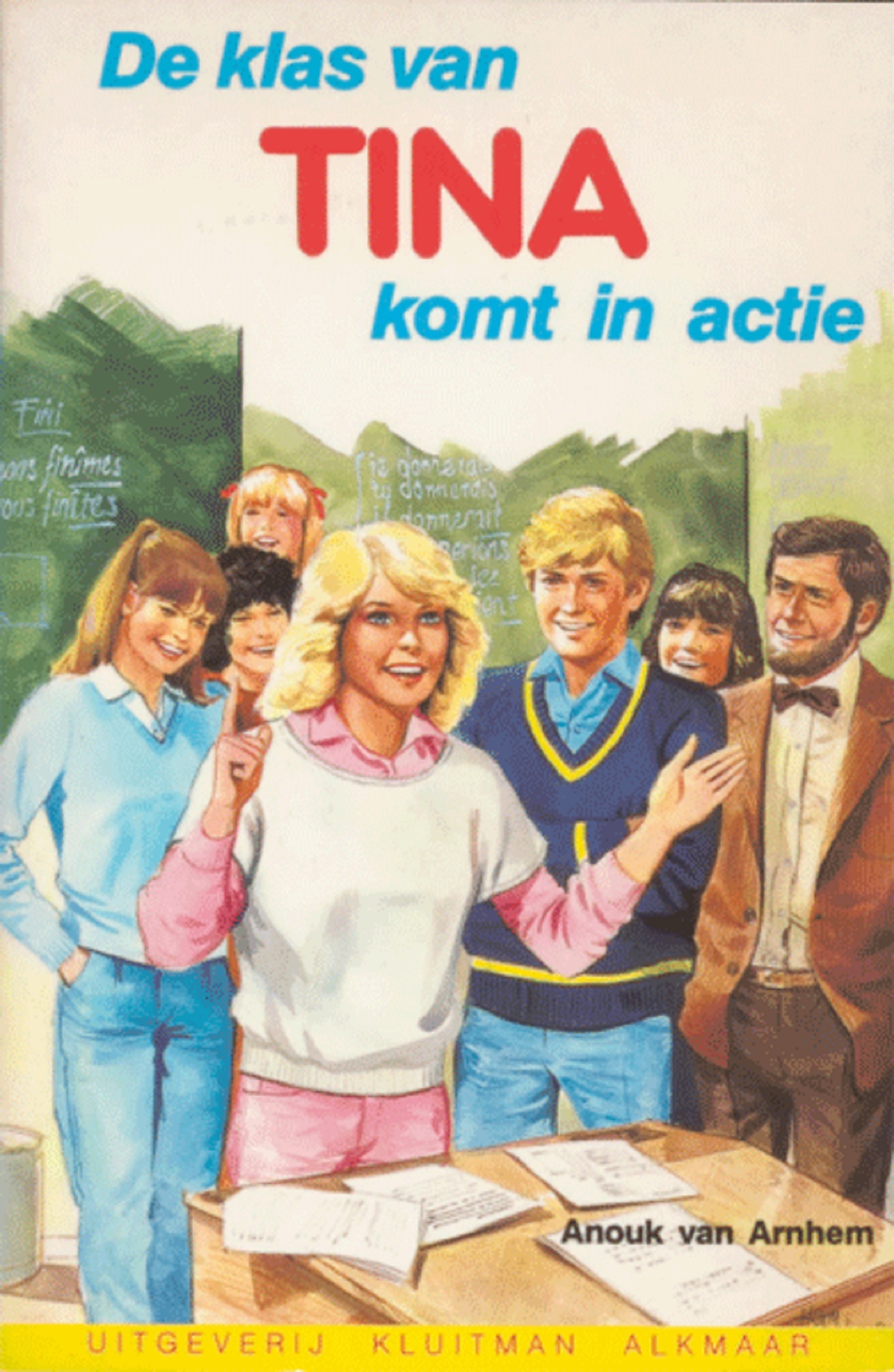 Omslag van De klas van Tina komt in actie