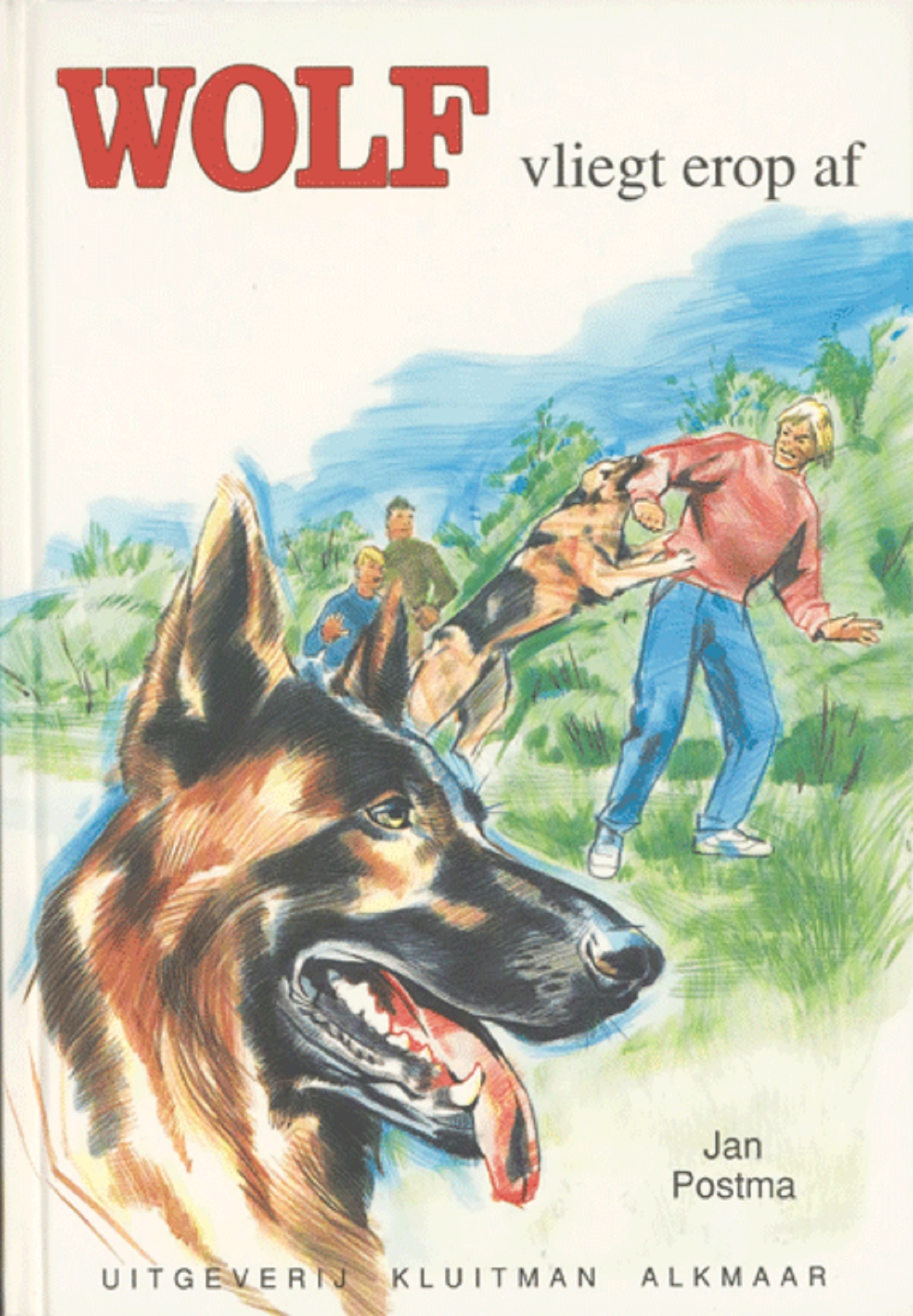 Omslag van Wolf vliegt erop af