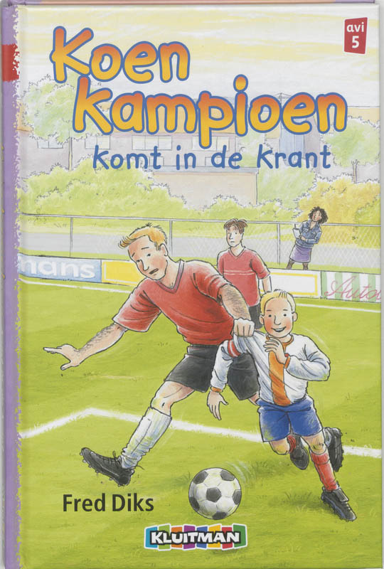 Omslag van Koen Kampioen komt in de krant