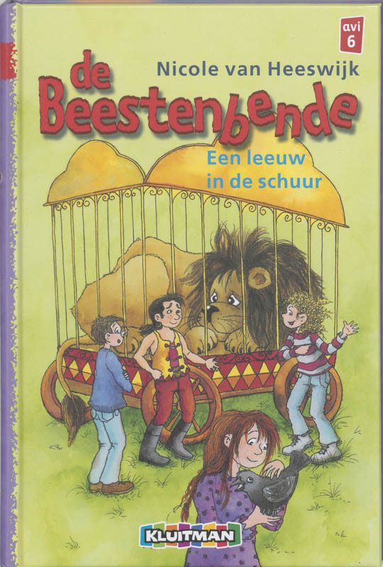 Omslag van Een leeuw in de schuur