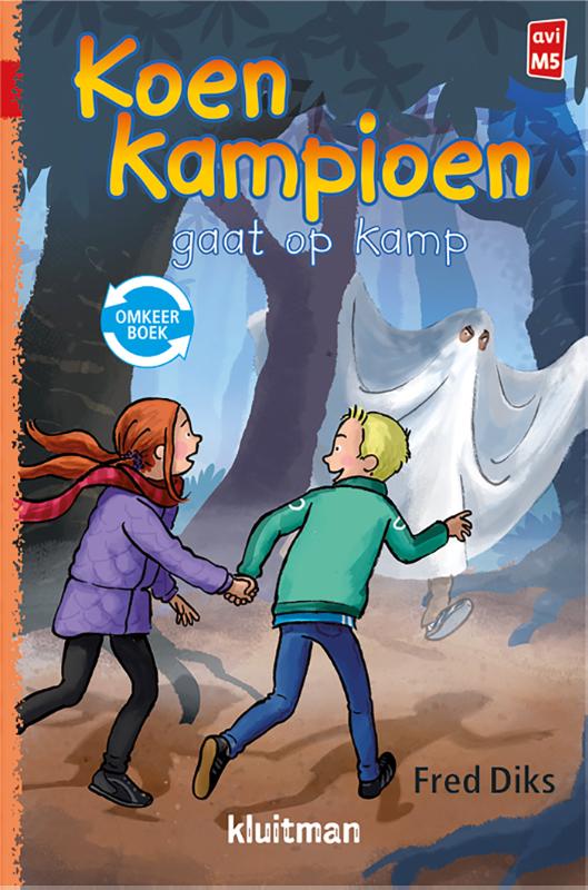 Omslag van Koen Kampioen omkeerboek-op kamp-in de krant