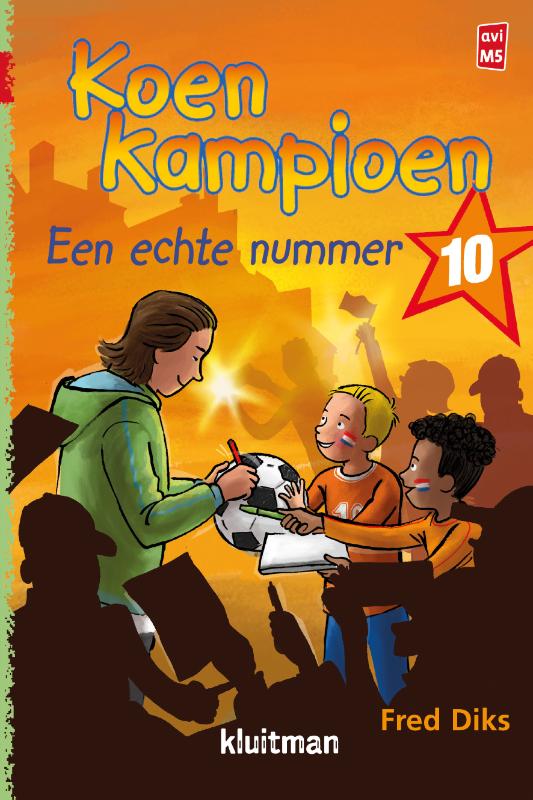 Omslag van Koen Kampioen. Een echte nummer 10