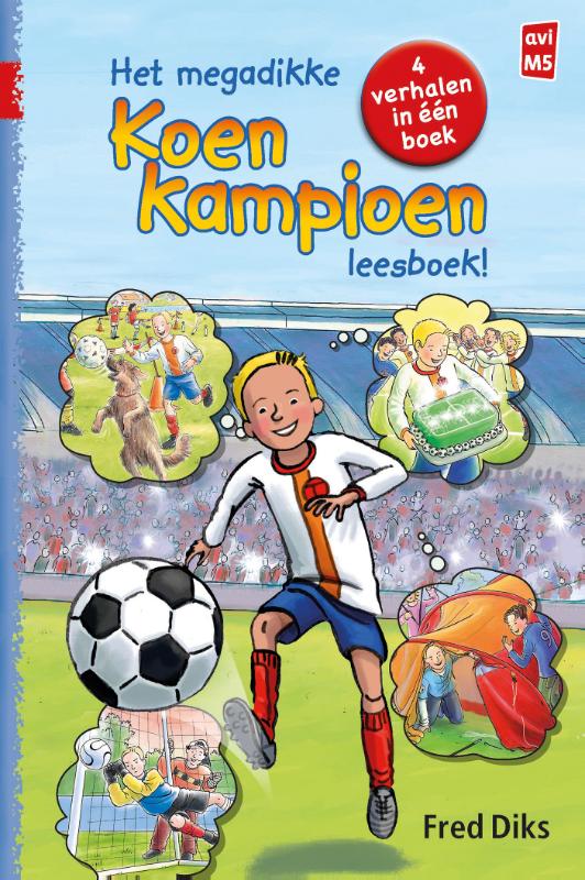 Omslag van Het megadikke Koen Kampioen leesboek!