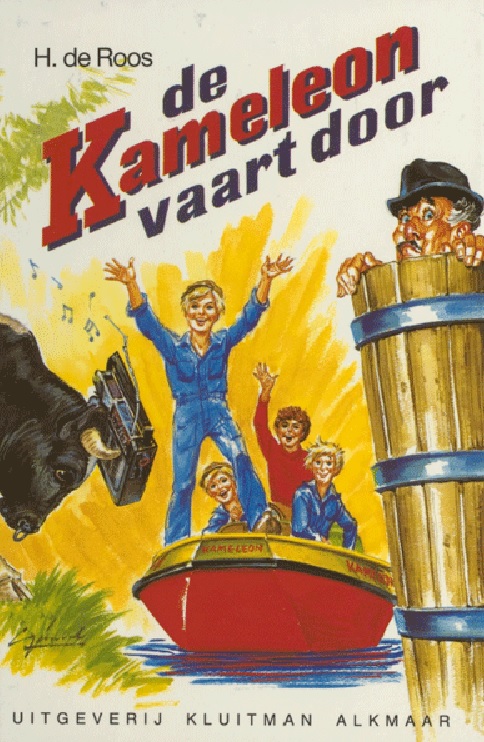 Omslag van De Kameleon vaart door