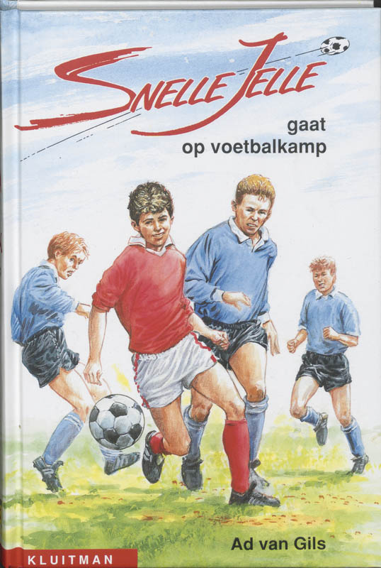 Omslag van Snelle Jelle gaat op voetbalkamp