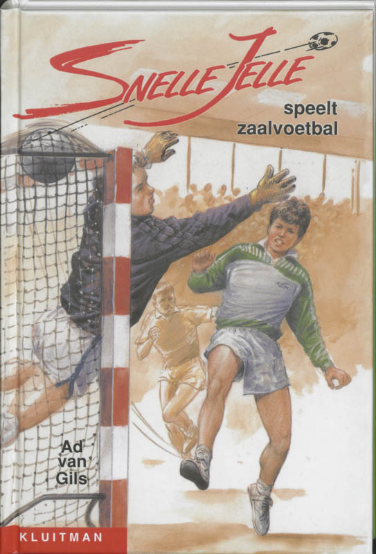 Omslag van Snelle Jelle speelt zaalvoetbal