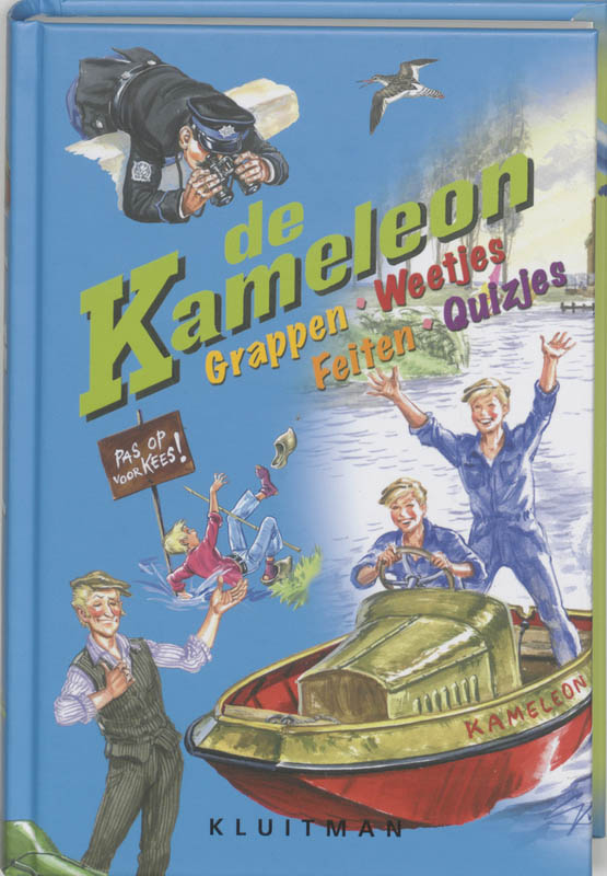 Omslag van De Kameleon Grappen, weetjes, feiten, quizjes