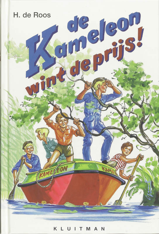 Omslag van De Kameleon wint de prijs