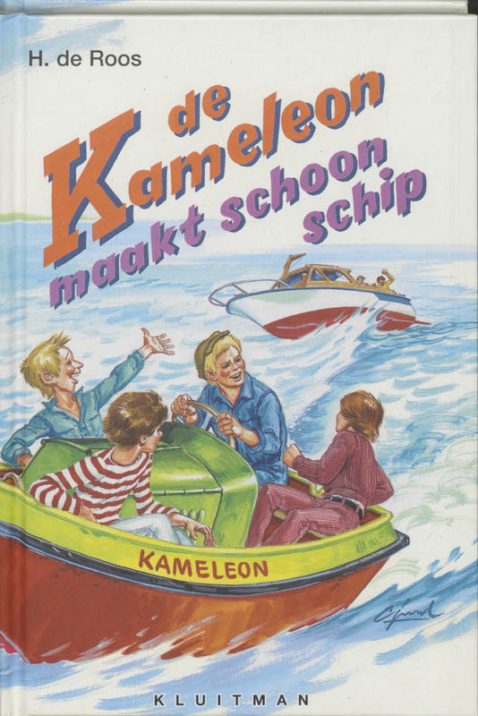 Omslag van De Kameleon maakt schoon schip