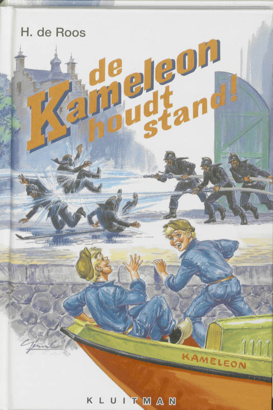 Omslag van De Kameleon houdt stand!