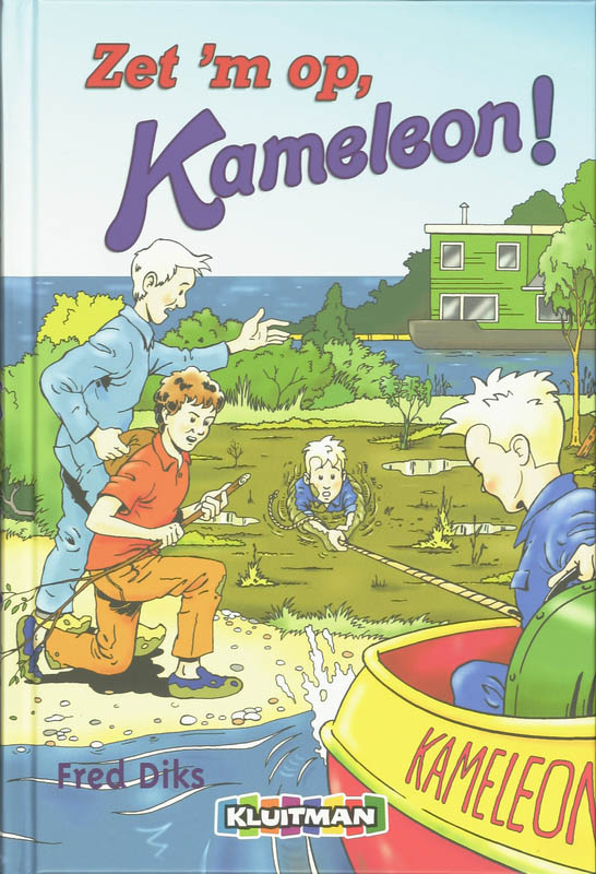 Omslag van Zet 'm op, Kameleon!