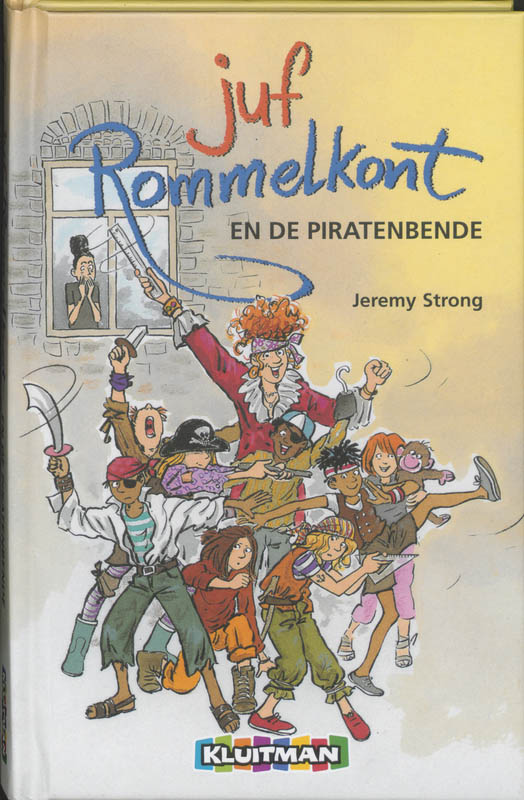 Omslag van Juf Rommelkont en de piratenbende
