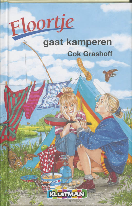 Omslag van Floortje gaat kamperen