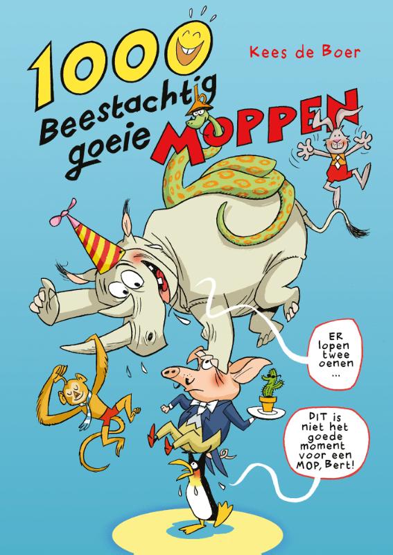 Omslag van 1000 Beestachtig goeie moppen