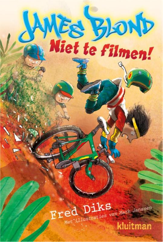 Omslag van James blond. Niet te filmen
