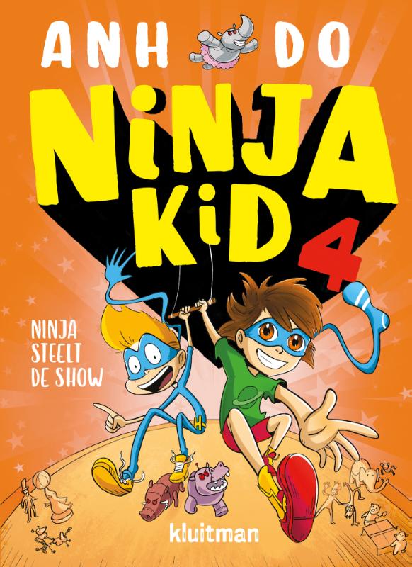 Omslag van Ninja steelt de show