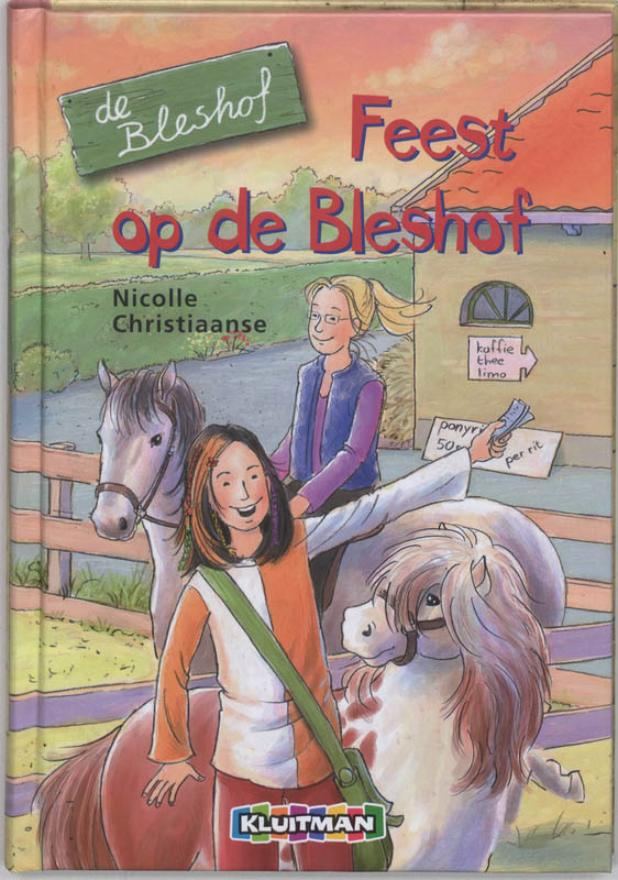 Omslag van Feest op de Bleshof