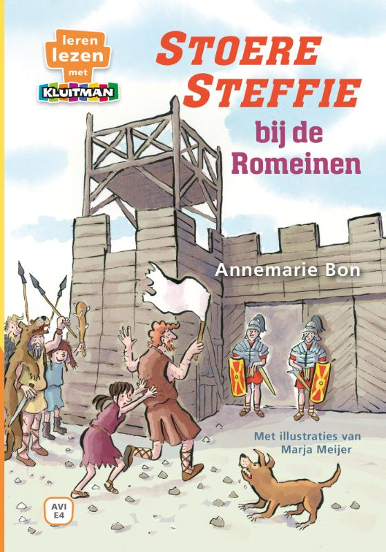 Omslag van Stoere Steffie bij de Romeinen