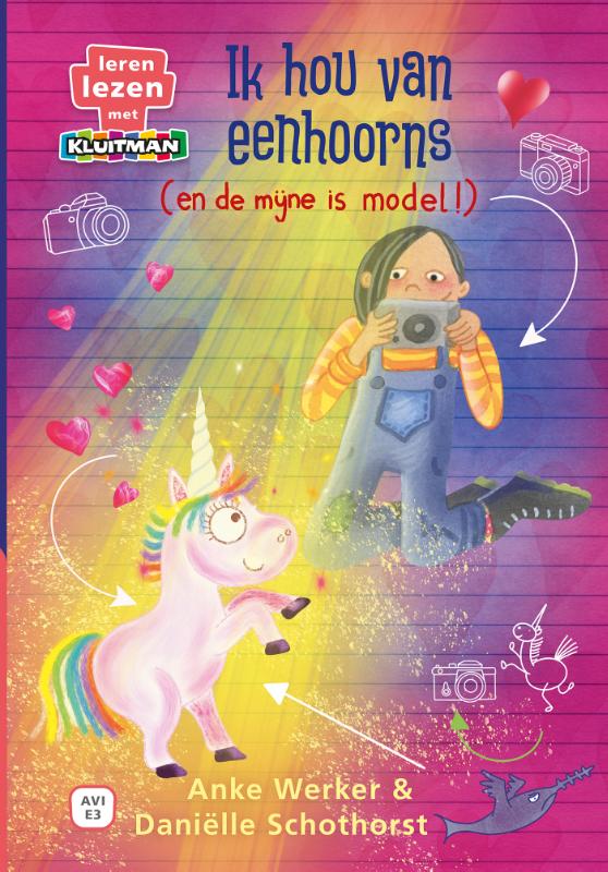 Omslag van Ik hou van eenhoorns (en de mijne is model!)