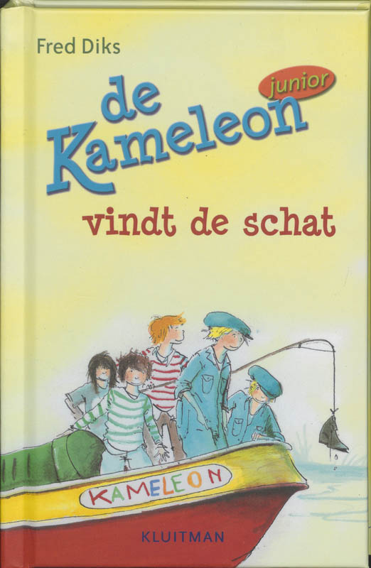 Omslag van De Kameleon vindt de schat
