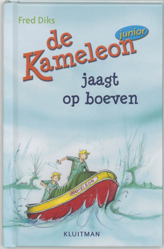 Omslag van De Kameleon jaagt op boeven