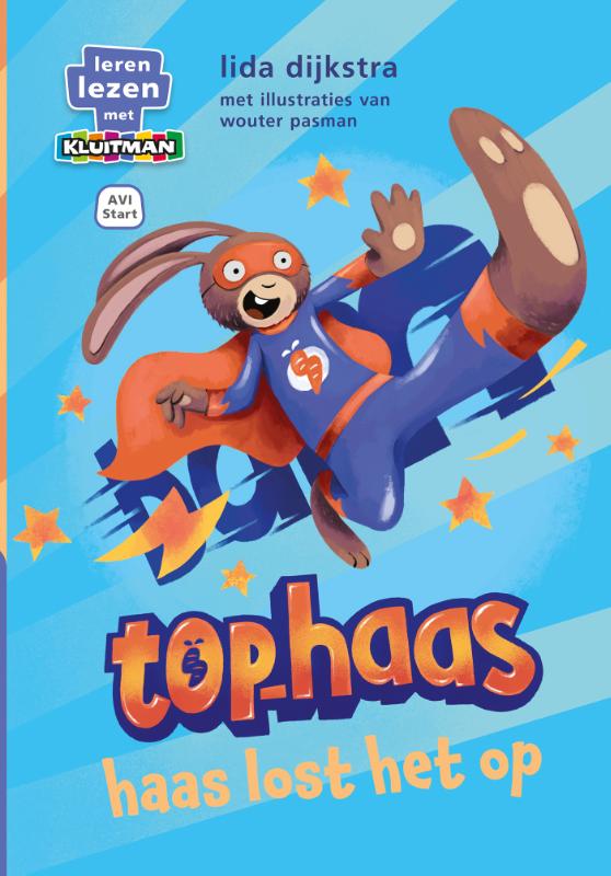 Omslag van top-haas. haas lost het op